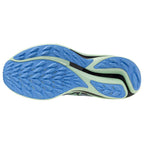 Mizuno Wave Rider GTX 2 Men's Running Shoes, Vintage Indigo/Neo Mint/Frontier Blue