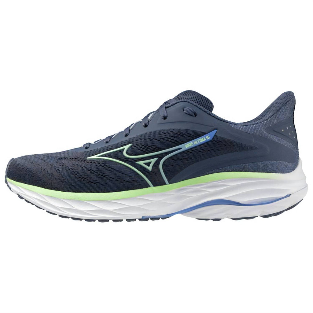 Mizuno Wave Ultima 16 Men's Running Shoes, Vintage Indigo/Neo Mint/Frontier Blue