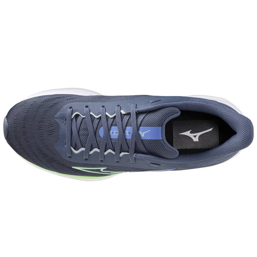 Mizuno Wave Ultima 16 Men's Running Shoes, Vintage Indigo/Neo Mint/Frontier Blue