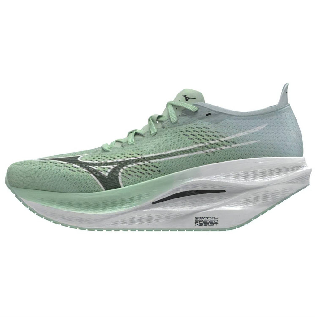 Mizuno Wave Rebellion Pro 3 Running Shoes, Neo Mint/Black/Hint of Mint