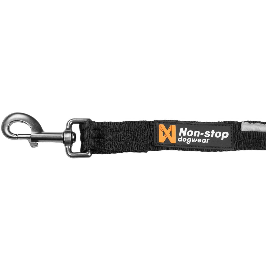 Non-Stop Dogwear Strong Leash, Black