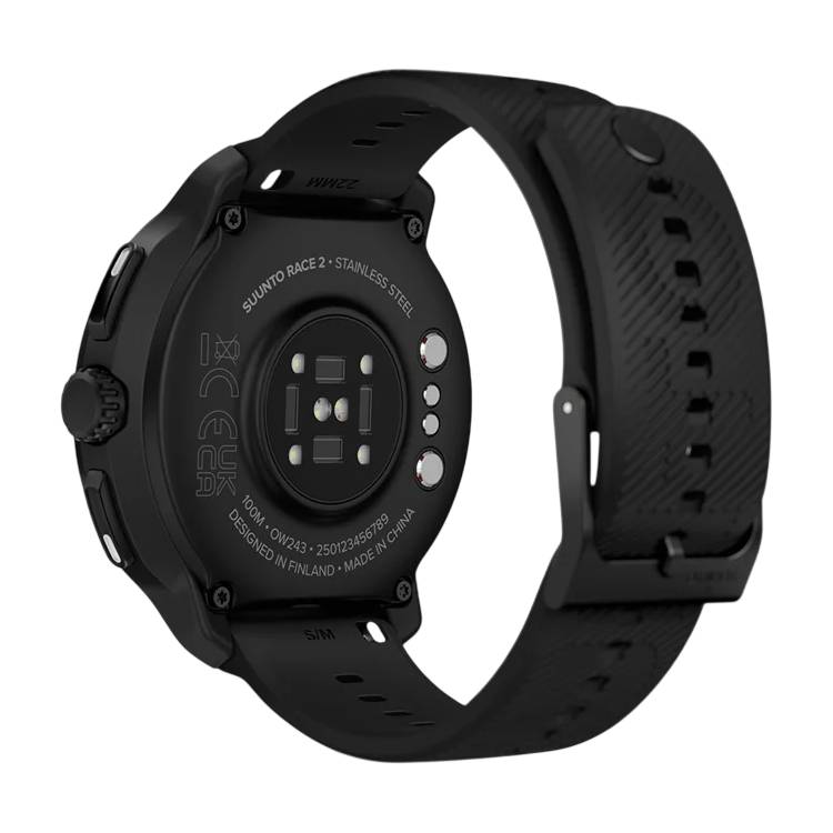 Suunto Race 2 Stainless, All Black