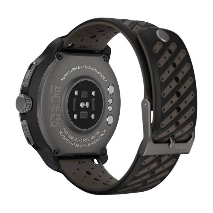 Suunto Race 2 Titanium, Black
