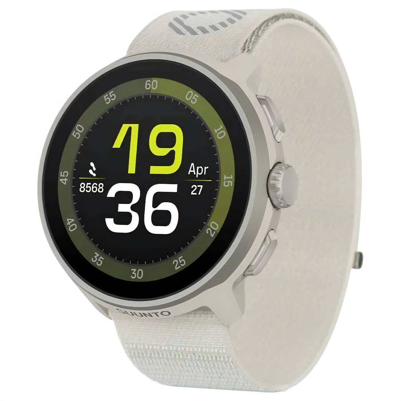 Suunto Run, Frost Grey - Textile Strap Main image