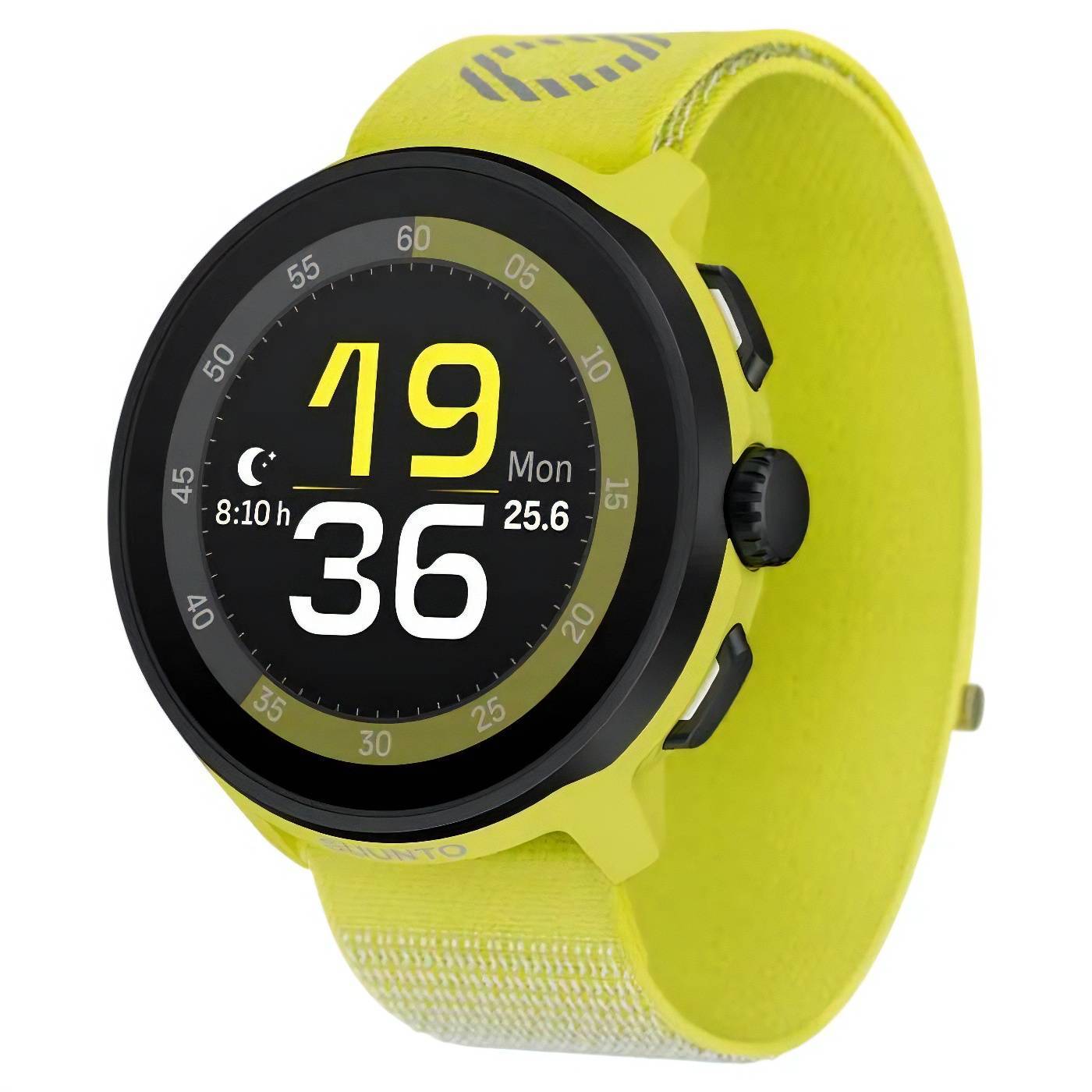 Suunto Run, Lime - Textile Strap Main image