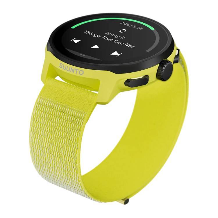 Suunto Run, Lime - Textile Strap