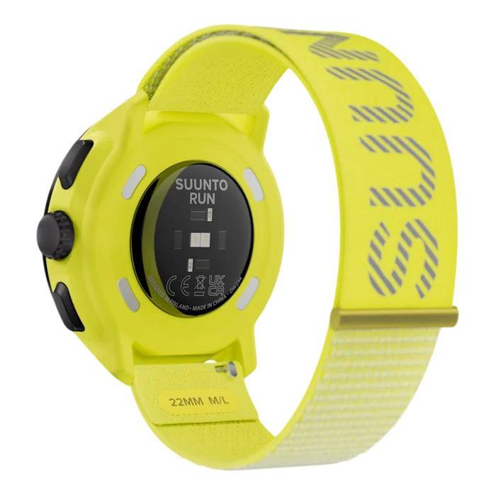 Suunto Run, Lime - Textile Strap