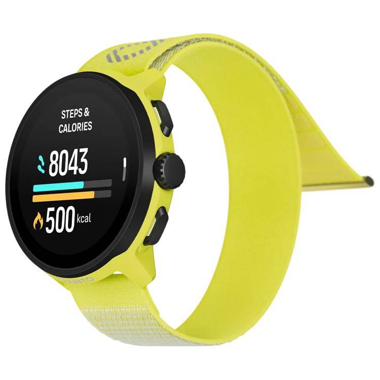 Suunto Run, Lime - Textile Strap