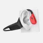 Suunto Wing Premium Open-Ear Headphones, Black/Red