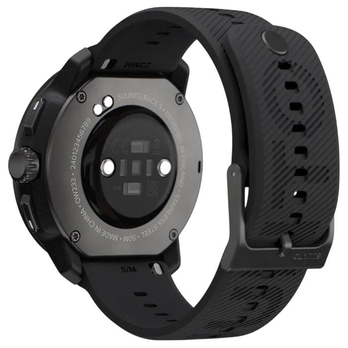 Suunto Race S Stainless, All Black