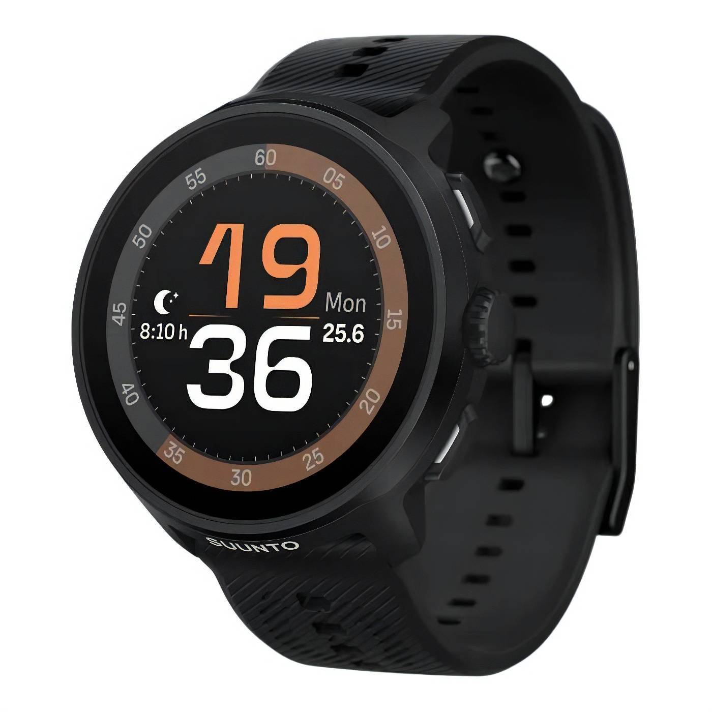 Suunto Run, All Black - Silicone Strap Main image