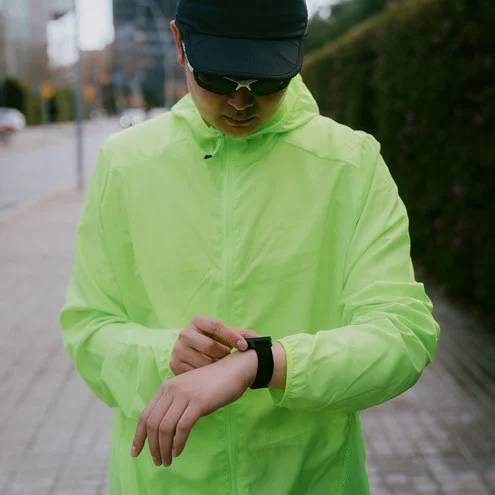 Suunto Run, All Black - Silicone Strap