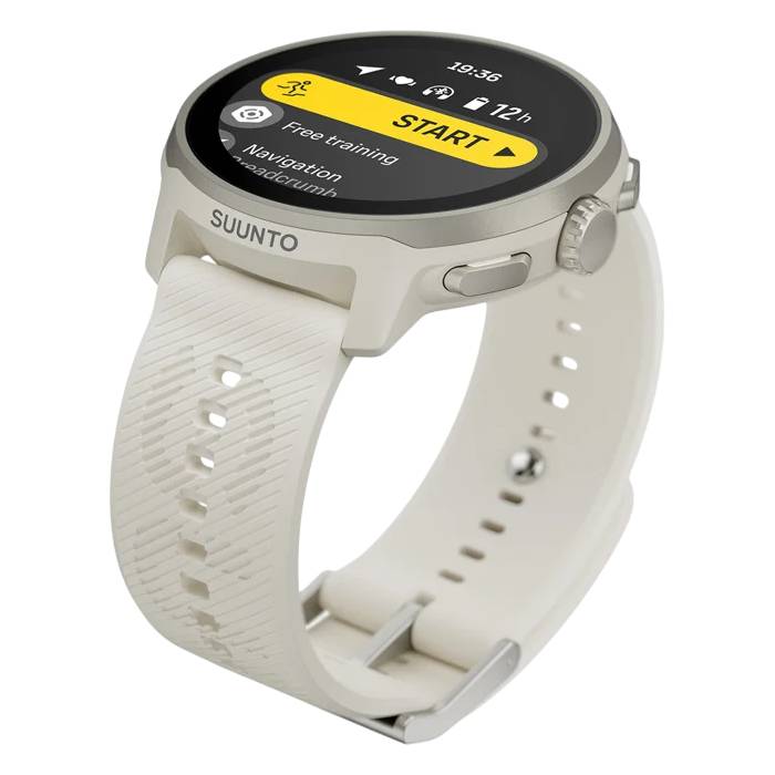 Suunto Run, Frost Grey - Silicone Strap