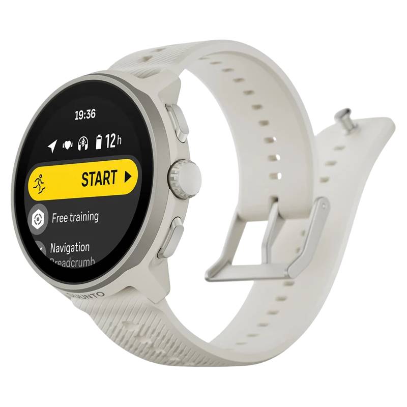 Suunto Run, Frost Grey - Silicone Strap