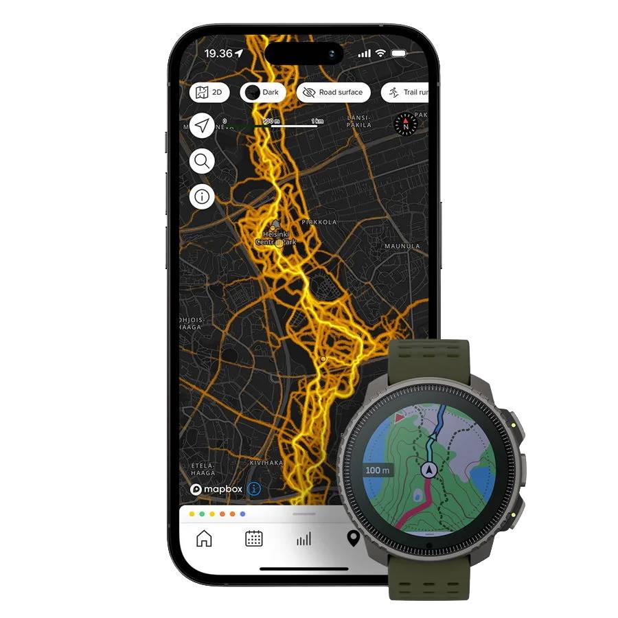 Suunto Vertical Titanium, Solar Forest