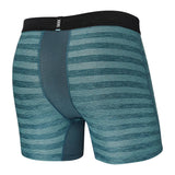 Saxx DropTemp Coolong Mesh Boxer Briefs, Wash Teal Heather