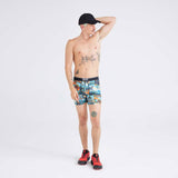 Saxx Volt Breathable Mesh Boxer Brief, Painted Landscape/Multi