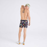 Saxx Volt Breathable Mesh Boxer Brief, Catch Phrases/Black