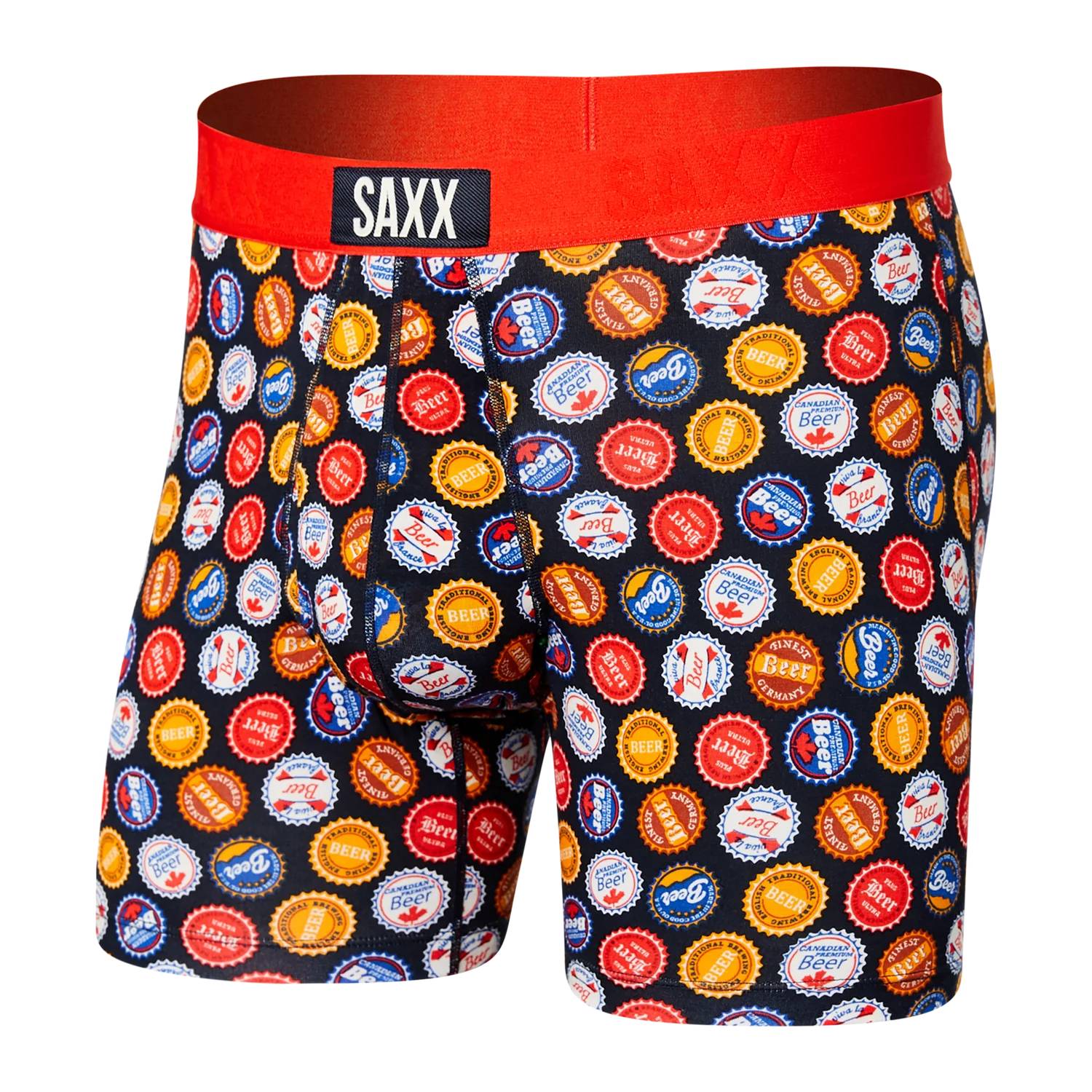 Saxx Ultra Soft Boxer Briefs, Beers of the World/Multi Main image