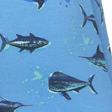 Saxx Ultra Super Soft Boxer Briefs, Fish On/Sail Blue