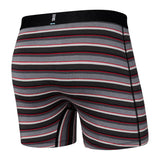 Saxx DropTemp Cooling Mesh Boxer Briefs, College Stripe/Grey