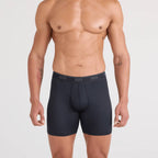 Saxx Quest Quick Dry Mesh Boxer Briefs, Black