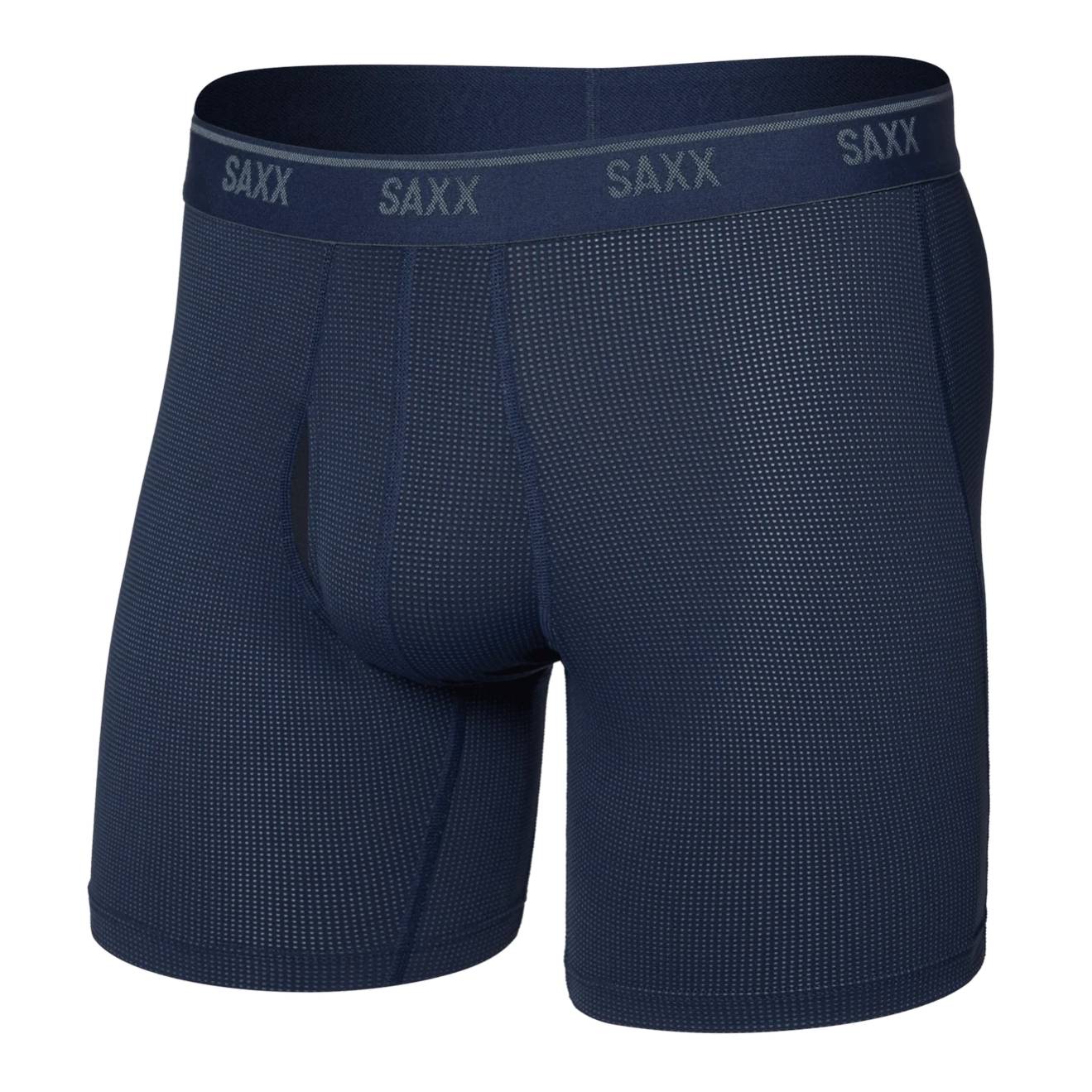 Saxx Quest Quick Dry Mesh Boxer Briefs, Maritime Main image