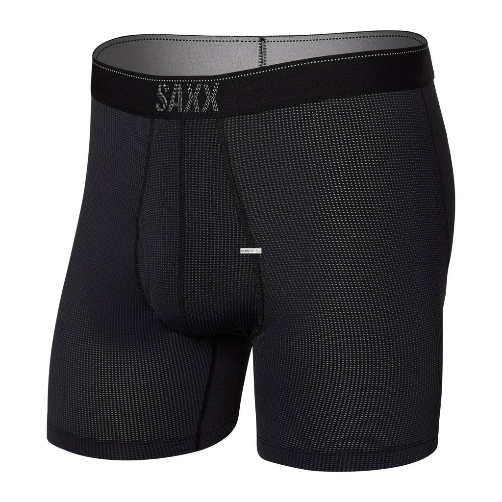 Saxx Quest QDM Boxer Briefs, Black II