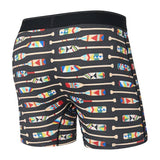 Saxx Quest Quick-Dry Mesh Boxer Briefs, Oartiz/Black