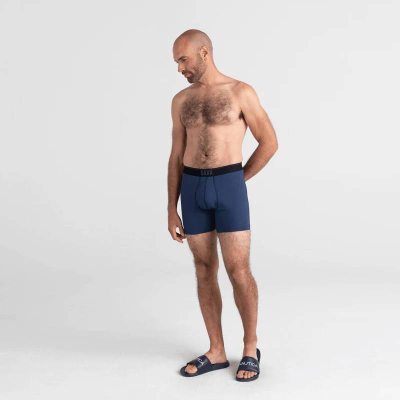 Saxx Quest QDM Boxer Briefs, Midnight Blue II