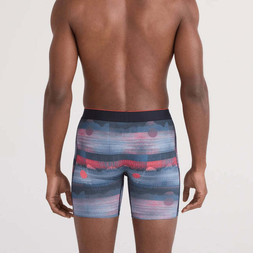 Saxx Multi-Sport Mesh Boxer Briefs, Mystery Peaks/Multi