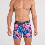 Saxx Volt Breathable Mesh Boxer Briefs, Beartasic/Multi