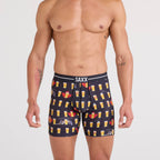 Saxx Volt Breathable Mesh Boxer Briefs, Cheers Canada/Black