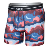 Saxx Volt Breathable Mesh Boxer Briefs, Canyon Daze/Red Clay