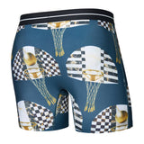 Saxx Volt Breathable Mesh Boxer Briefs, Off he Chain/Rich Teal