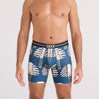 Saxx Volt Breathable Mesh Boxer Briefs, Off he Chain/Rich Teal