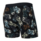 Saxx Vibe Super Soft Boxer Briefs, Friday Night Camo/Black