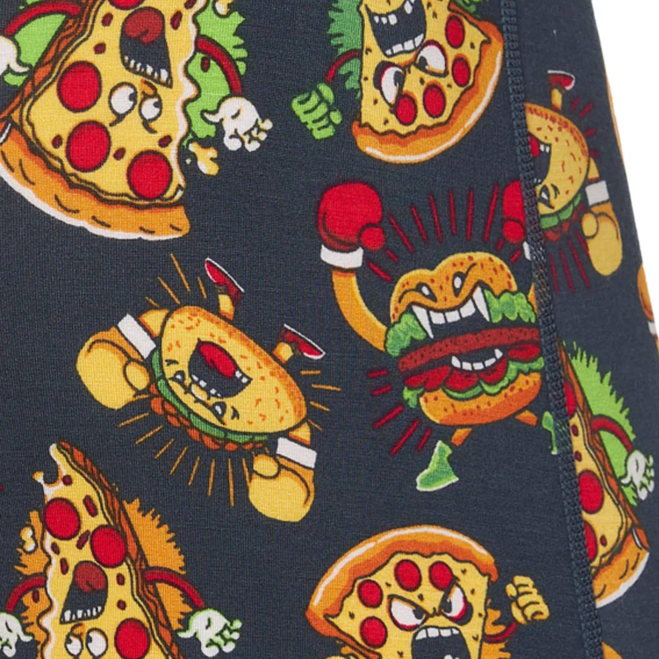 Saxx Vibe Super Soft Boxer Briefs, Food Fight/India Ink