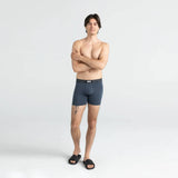 Saxx Super Soft Boxer Briefs, India Ink/Amaze-Zing Waistband