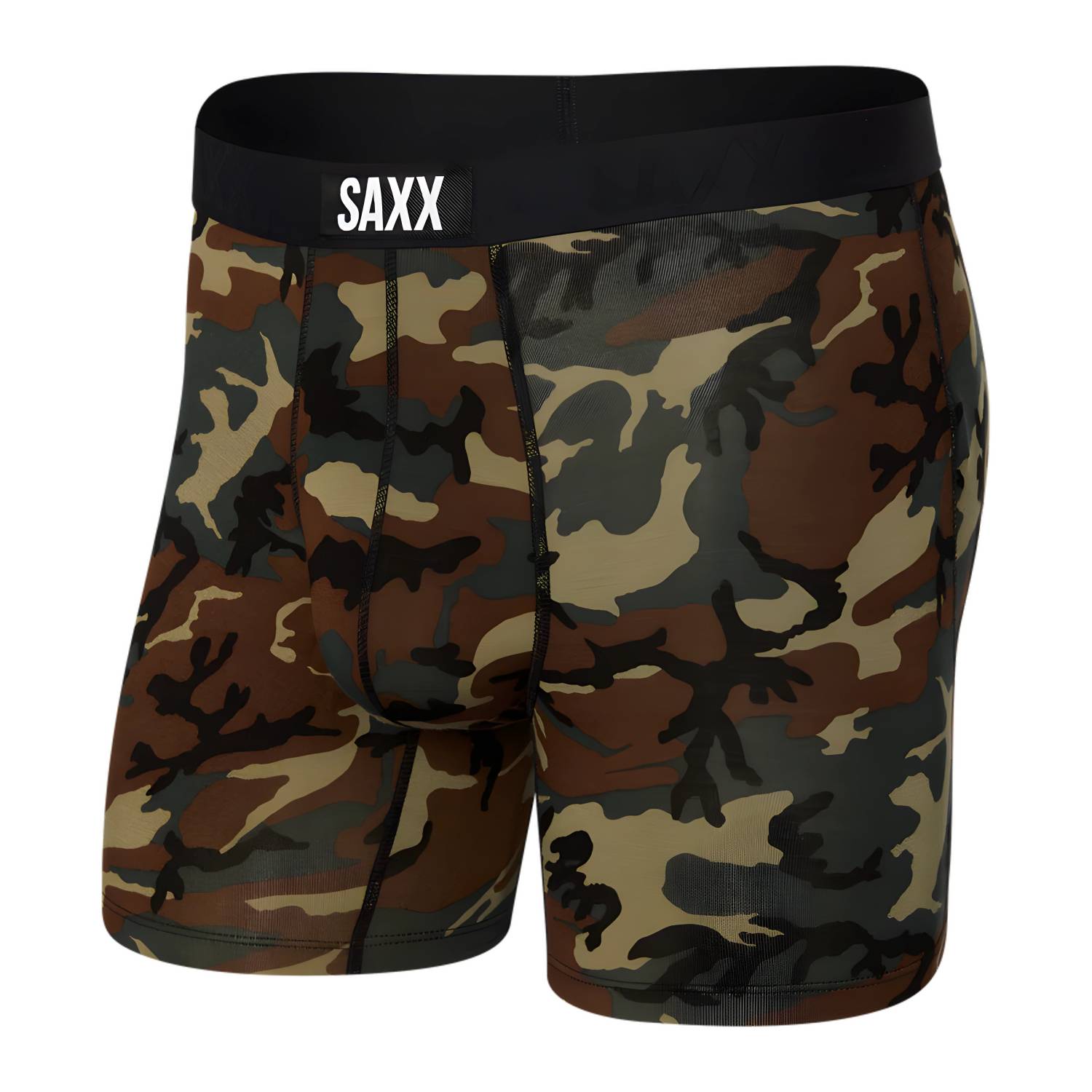Saxx Vibe Super Soft Boxer Briefs, Woodland Camo Main image