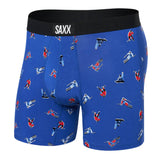 Saxx Vibe Super Soft Boxer Briefs, Winter Action/Sport Blue