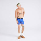 Saxx Vibe Super Soft Boxer Briefs, Winter Action/Sport Blue
