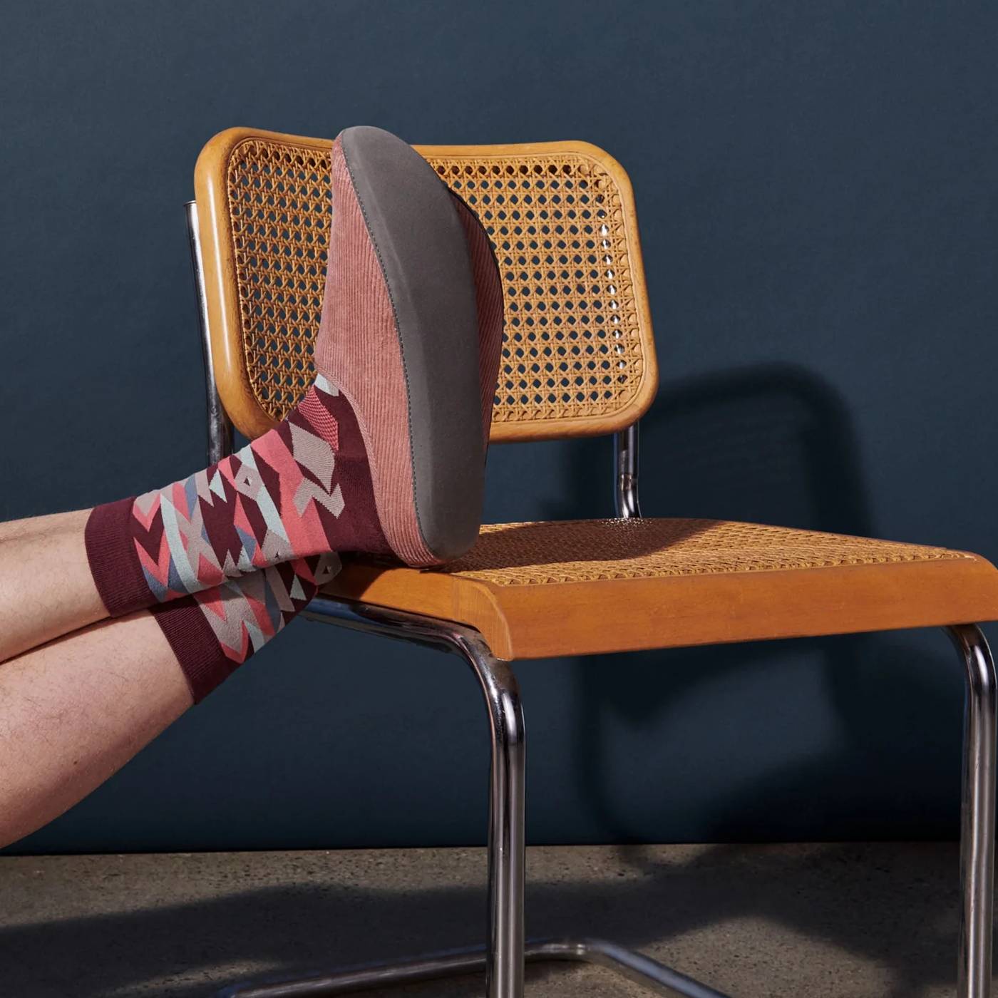 Saxx Whole Package Crew Socks, Park Lodge Geo/Multi