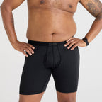 Saxx Quest Quick-Dry Mesh Boxer Briefs, Black II
