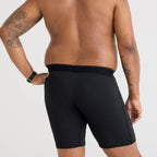 Saxx Quest Quick-Dry Mesh Boxer Briefs, Black II