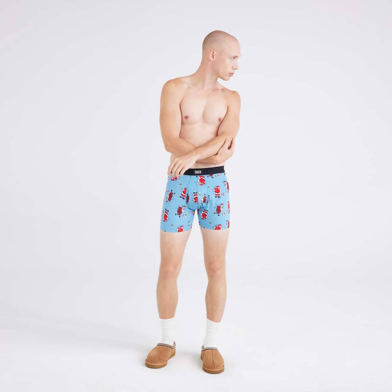 Saxx Daytripper 2-Pack Boxer Briefs, Naughty vs Nice/Black