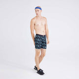 Saxx Multi-Sport Mesh 2-Pack Boxer Briefs, Palm Camo Glow/Black