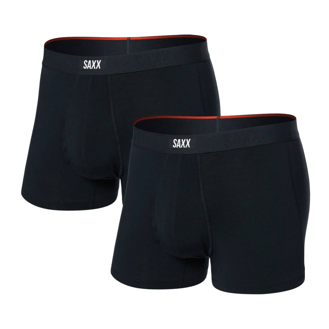 Saxx Vibe Soft Comfort 2-Pack Trunk, Black Main image