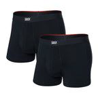 Saxx Vibe Soft Comfort 2-Pack Trunk, Black