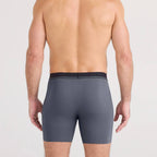 Saxx Essential Cotton 3-Pack Boxer Briefs, Black/Turbulence/Maritime